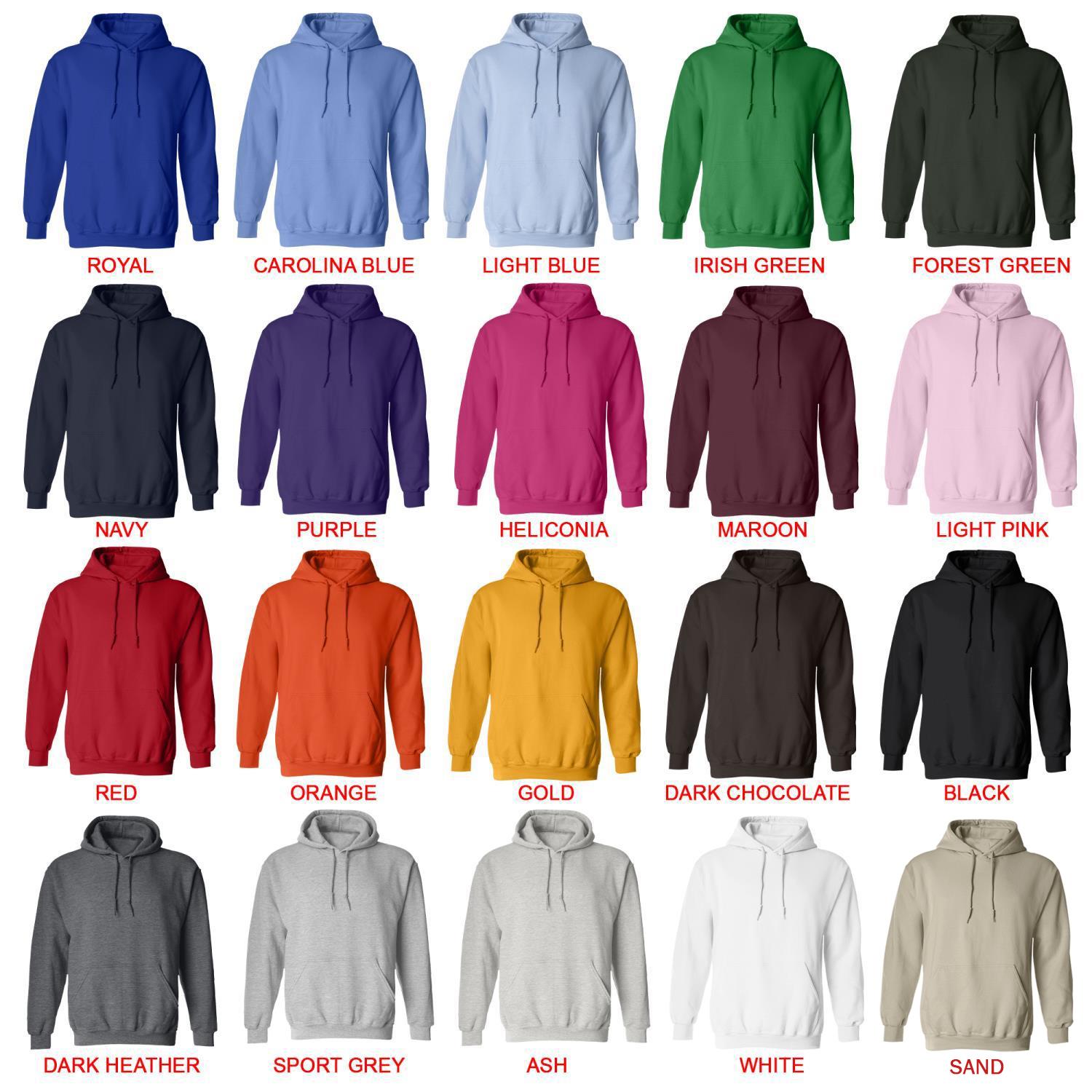 hoodie color chart - Fruits Basket UK Shop