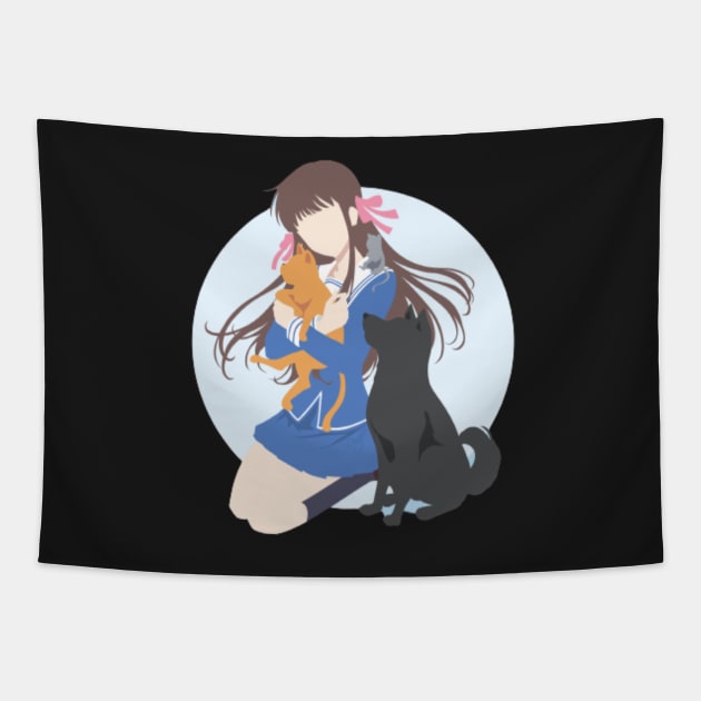 Chart-topper Fruits Basket Tapestry