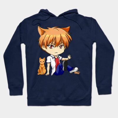 Alternative view of Kyo Fruits Basket Anime Manga Style 1 Hoodie
