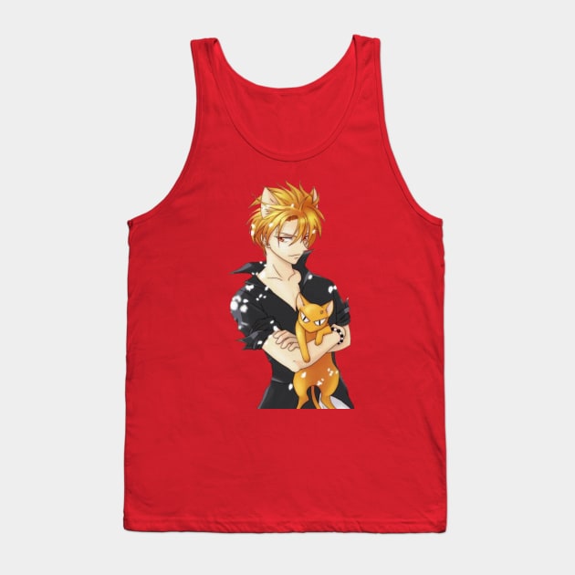 Kyo Fruits Basket Anime New Idea Style 2 Tank Top - Image 4