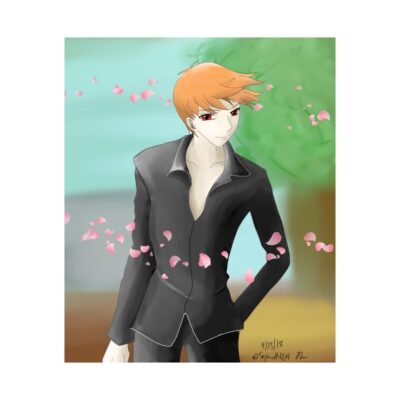 Alternative view of Kyo Sohma Fruit Basket Tapestry