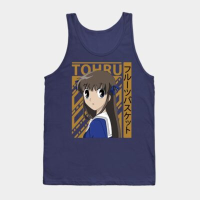 Alternative view of Tohru Fruits Basket Anime Style 3 Tank Top