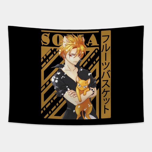 S Ma Ky Fruits Basket Tapestry