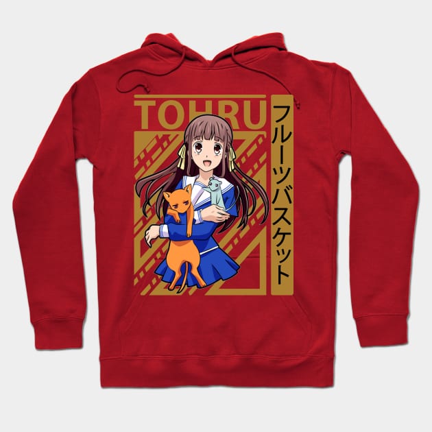 Fruits Basket Tohru Hoodie - Image 4
