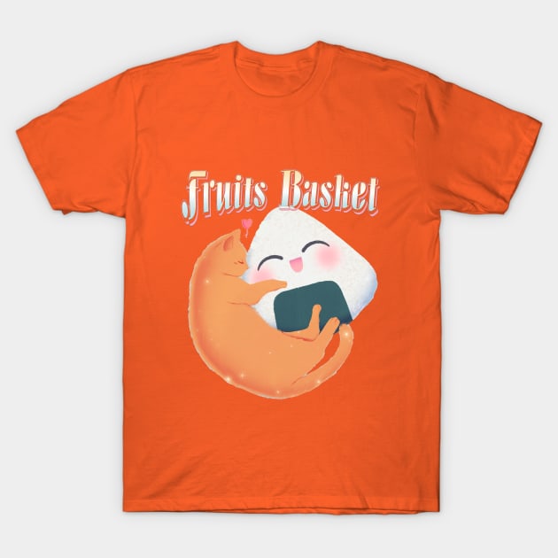 Fruits Anime Cat Fruit Basket T-Shirt - Image 4