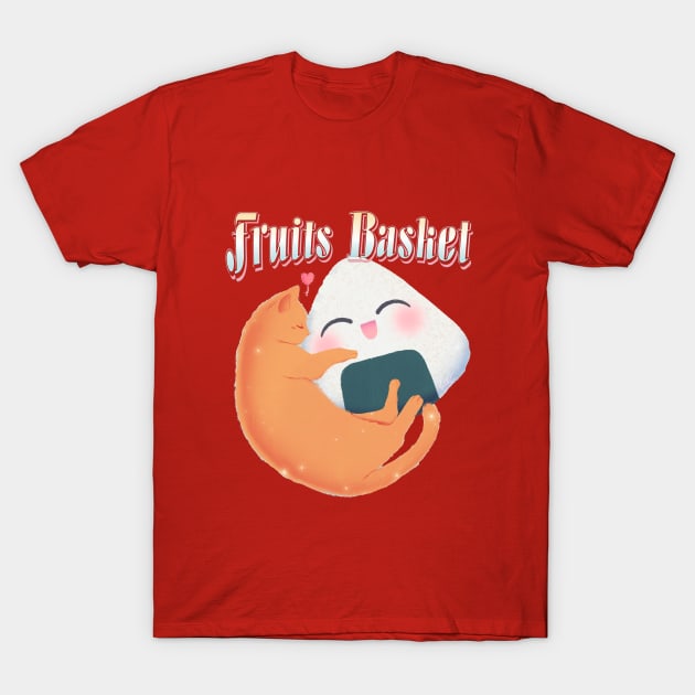 Fruits Anime Cat Fruit Basket T-Shirt - Image 5