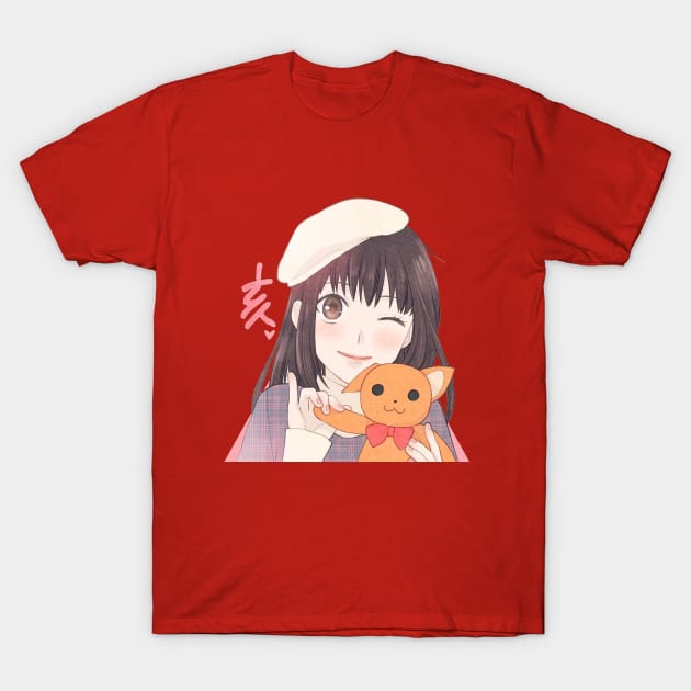 Fruit Basket Cat T-Shirt - Image 5