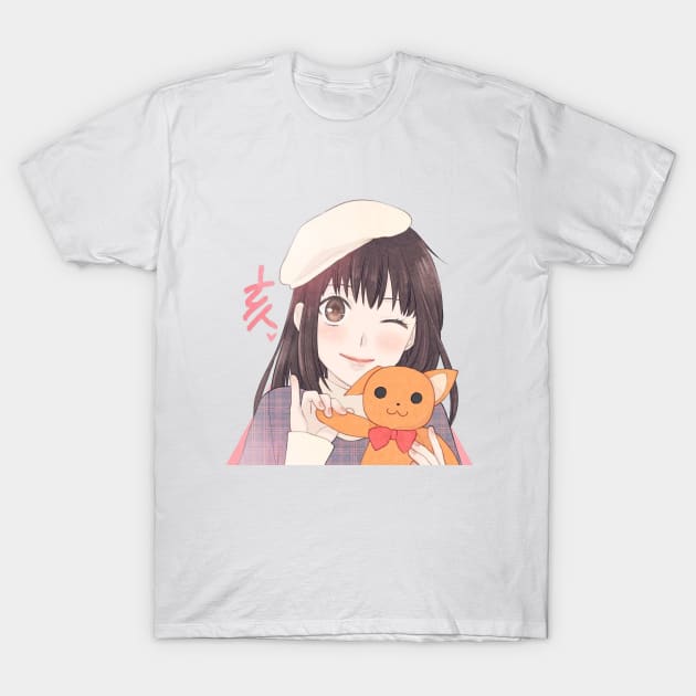 Fruit Basket Cat T-Shirt - Image 6
