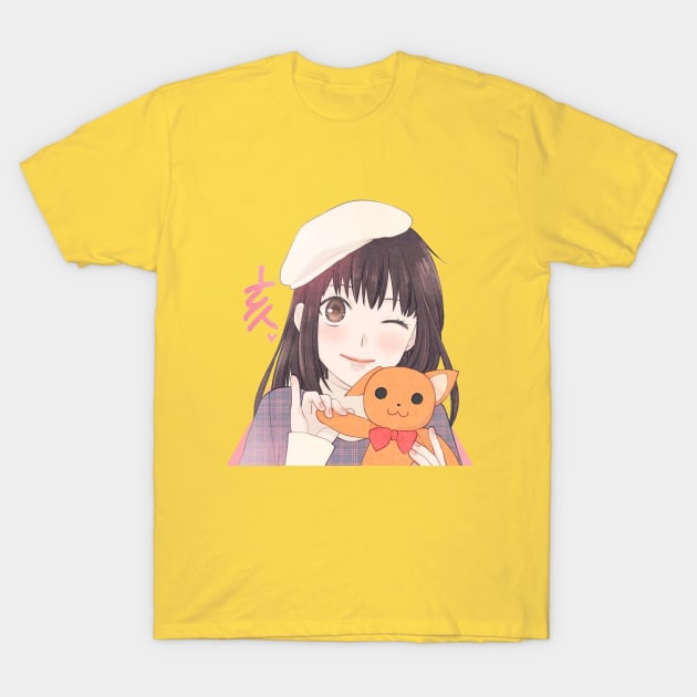 Fruit Basket Cat T-Shirt - Image 7