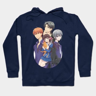 Alternative view of Kyo And Guys Squad Fruits Basket Hoodie
