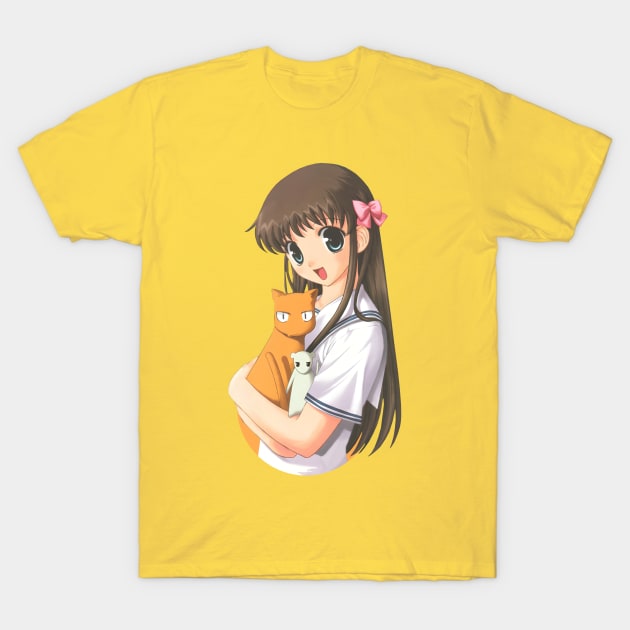 Cute Chibi Tohru Fruit Basket T-Shirt - Image 7