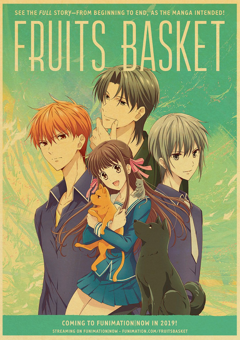 Anime Fruits Basket Vintage Posters