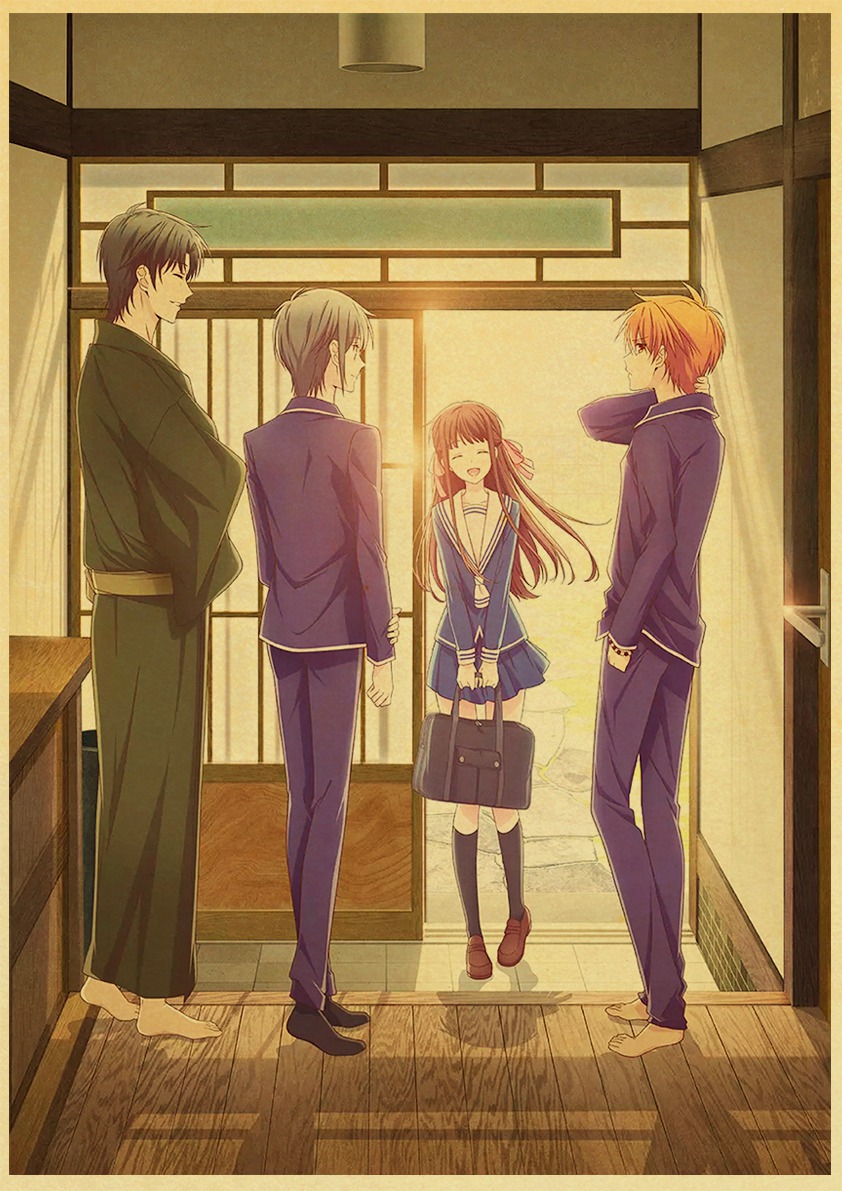 Anime Fruits Basket Vintage Good Idea Style 3 Posters