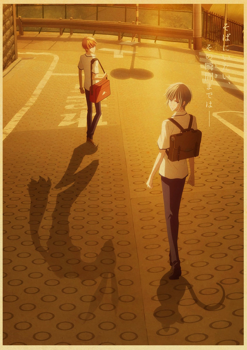 Anime Fruits Basket Vintage New Style Posters