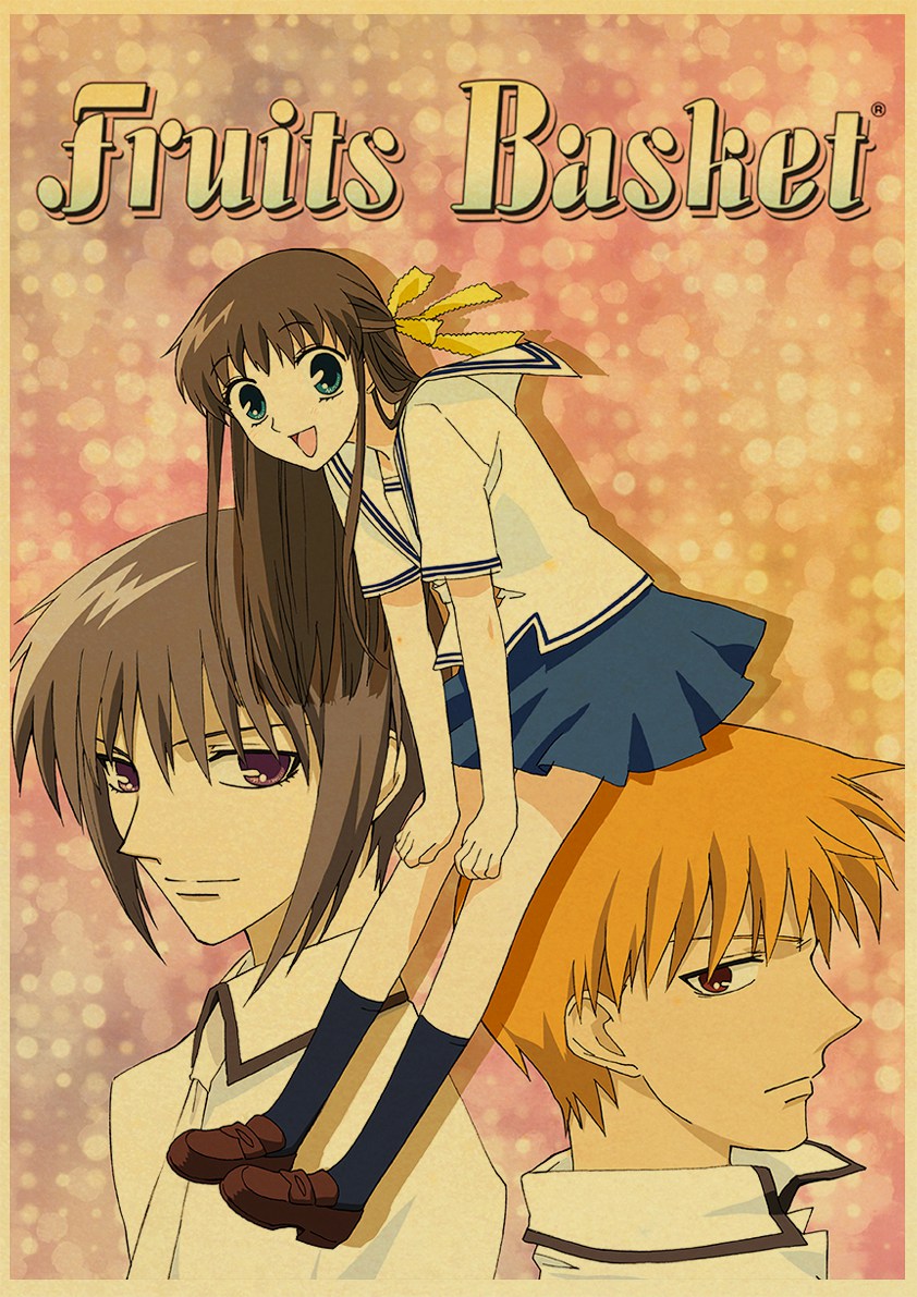 Anime Fruits Basket Vintage Fan Favourite Style 1 Posters