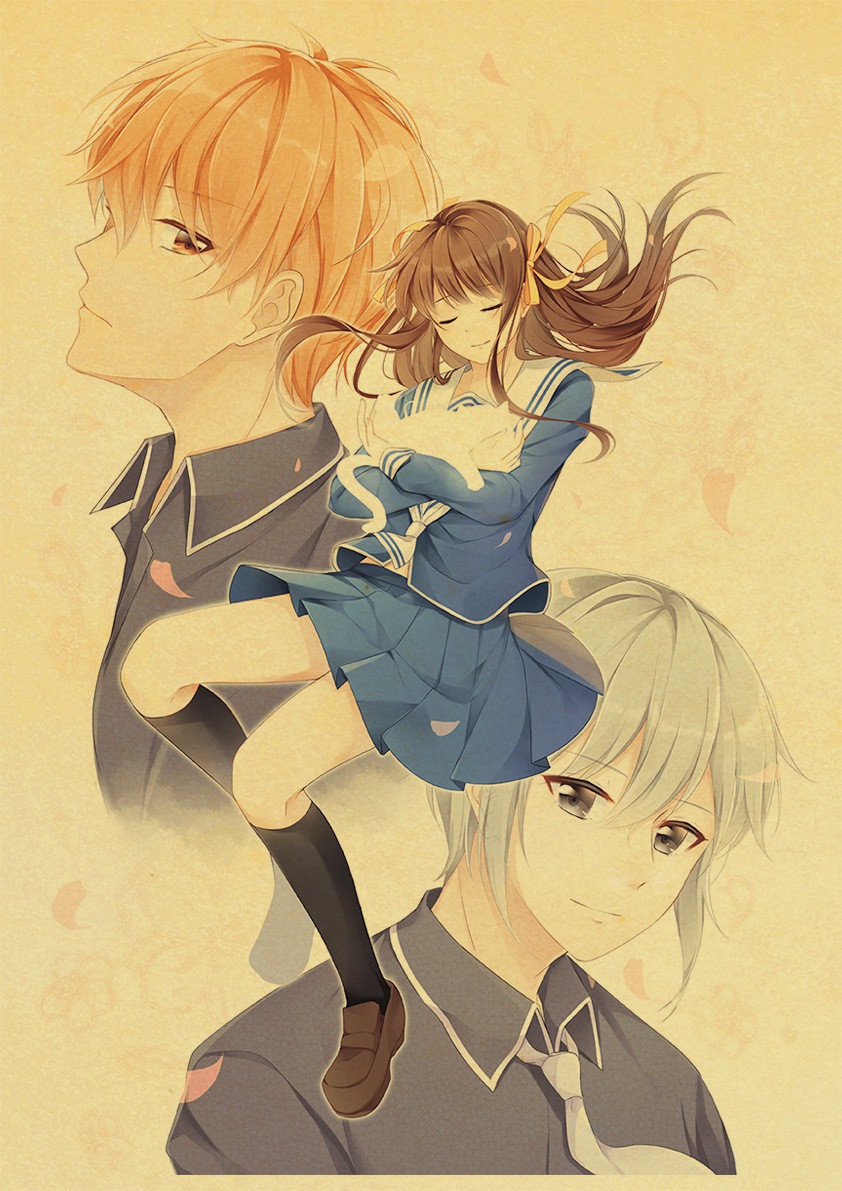 Anime Fruits Basket Vintage Trend Posters