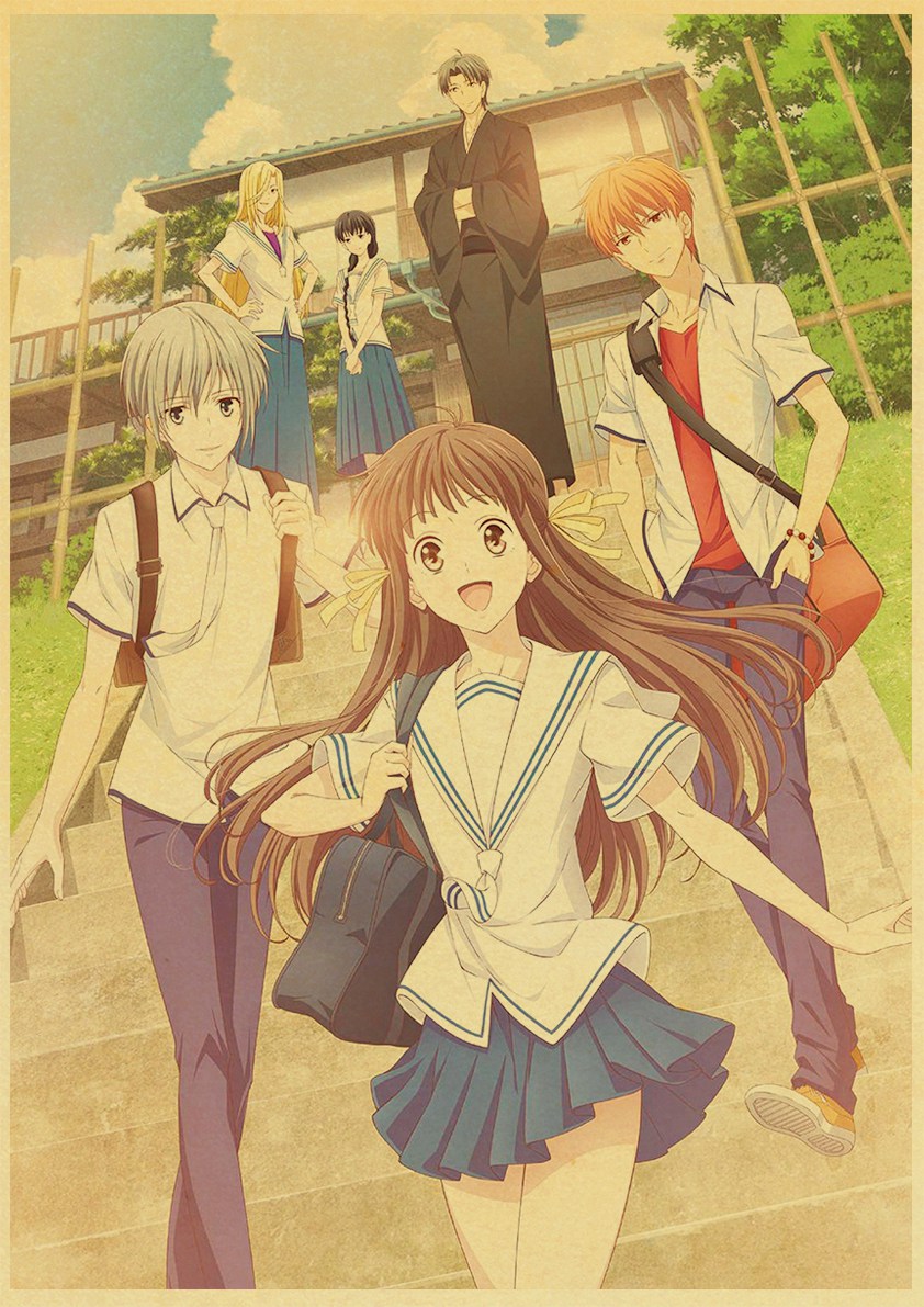Anime Fruits Basket Vintage Posters