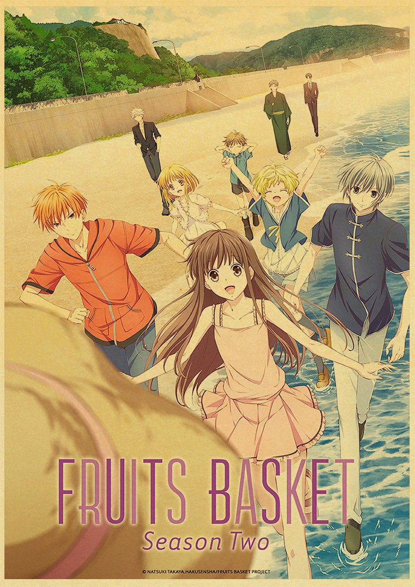 Anime Fruits Basket Vintage Posters