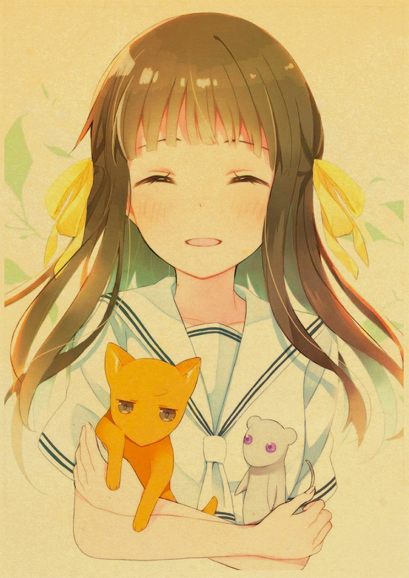 Tohru Anime Fruits Basket Vintage Posters