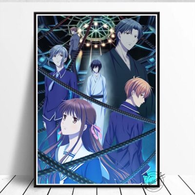 Fruits Basket Poster Canvas Painting Print Wall Art Pictures For Living Room Coffee House Bar Home.jpg 640x640 2 - Fruits Basket UK Shop
