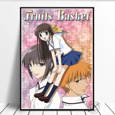 Fruits Basket Poster Canvas Painting Print Wall Art Pictures For Living Room Coffee House Bar Home.jpg 640x640 7 - Fruits Basket UK Shop