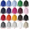 hoodie color chart - Fruits Basket UK Shop