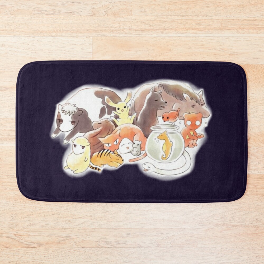 Chart-topper Fruits Basket Bath Mat