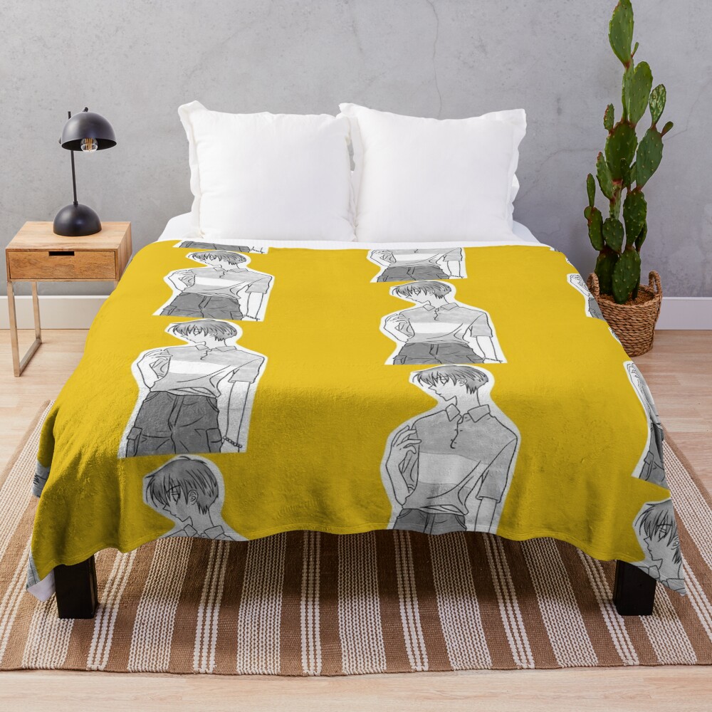 Fruit Basket Anime Cartoon Throw Blanket