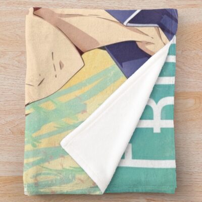 Alternative view of Fruit Basket Characters Throw Blanket