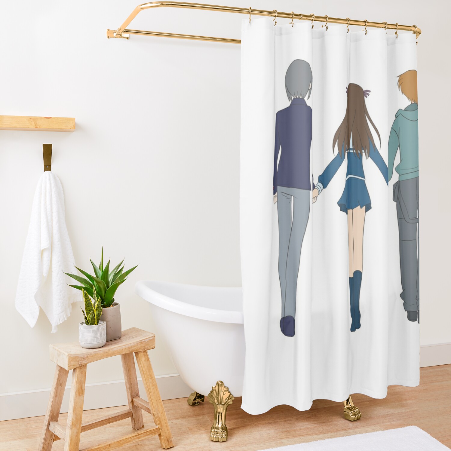 Fruits Basket Trending Style 3 Shower Curtain